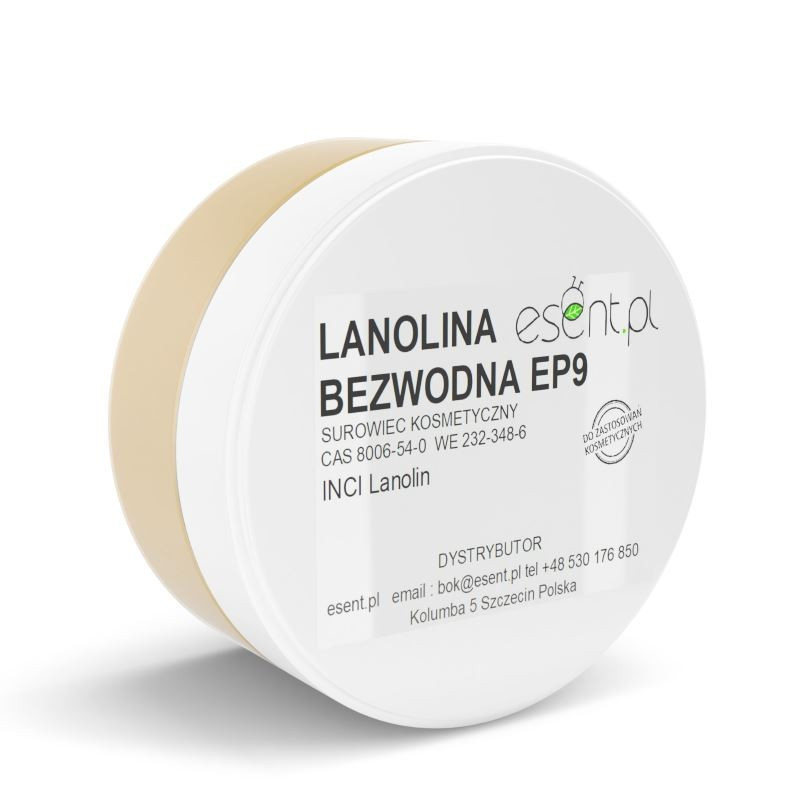 Lanolina bezwodna, EP9, 100 g, Esent