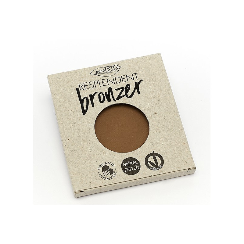 Bronzer mat 01, WKŁAD WYMIENNY, 9g, PuroBIO