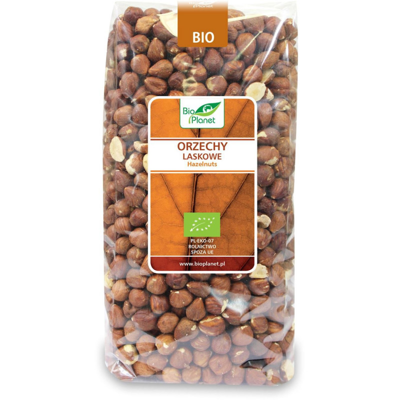 Orzechy laskowe BIO, 1 kg, Bio Planet