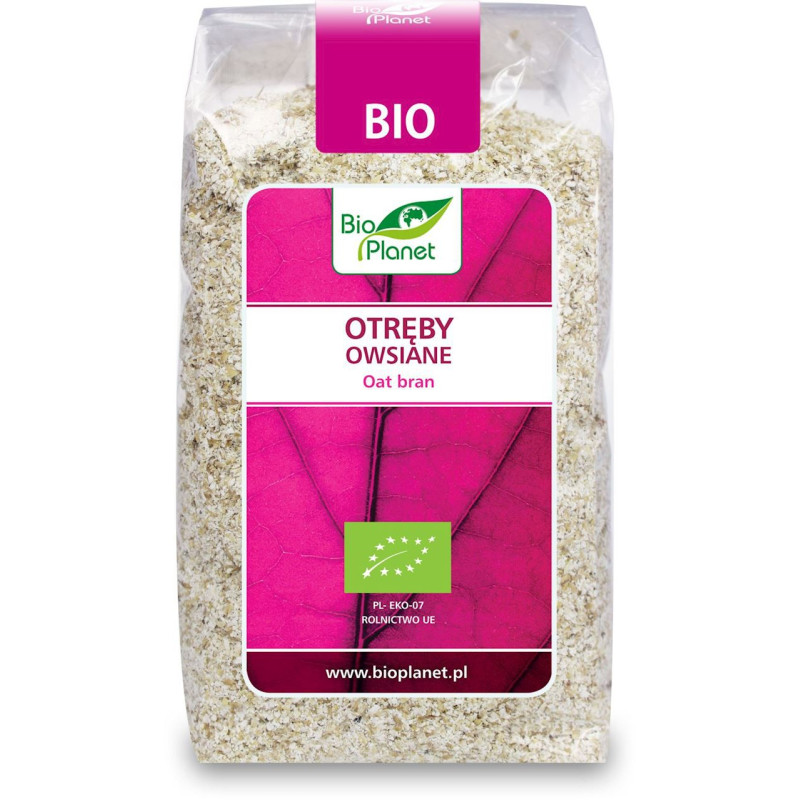 Otręby owsiane BIO, 300 g, Bio Planet