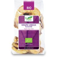 Krążki z jabłek suszonych BIO, 100 g, Bio Planet