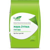 Mąka żytnia typ 960 BIO, 1 kg, Bio Planet