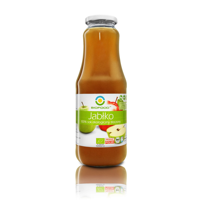 Sok jabłkowy BIO, 1 L, Bio Food