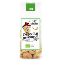 Orzechy nerkowca prażone i solone, BIO, 100 g, Bio Planet