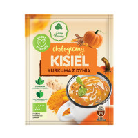 Kisiel Kurkuma z dynią, bez glutenu, EKO, 30 G, Dary Natury