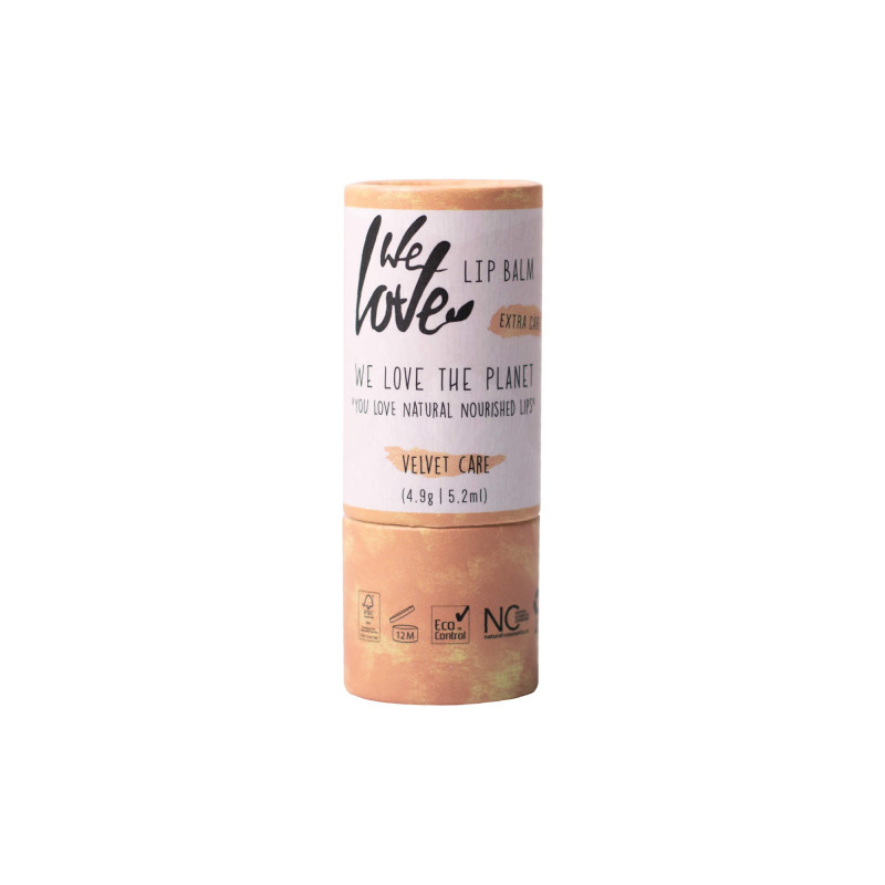 Naturalny, wegański balsam do ust, Velvet Care, 4,9 g, We Love The Planet