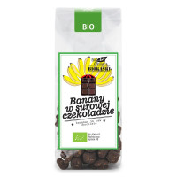 Banany w surowej czekoladzie, BIO, 100 g, Bio Planet