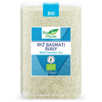 Ryż basmati biały, bezglutenowa, bio, 2 kg, Bio Planet