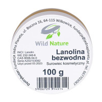 Lanolina bezwodna, 100 g, Wild Nature