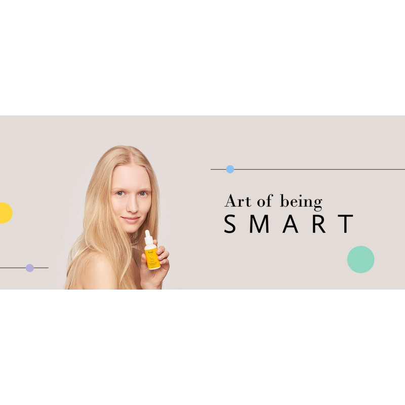 Nawilżający olejek do masażu twarzy z adaptogenami, SMART A, 30 ml, Hagi