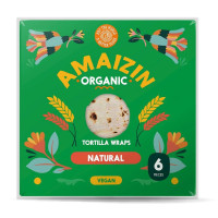 Tortilla Wraps, BIO, 240 g, AMAIZIN