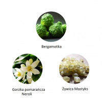 Ekskluzywna ekologiczna woda perfumowana, zapach: Irida - Cyclades,  buteleczka, Zero Waste, 11 ml, FiiLiT