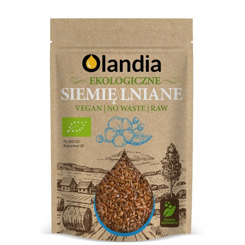 Siemię lniane, 200 g, Olandia