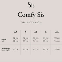 Majtki menstruacyjne Comfy Sis, GRAFITOWE, rozmiar XS, Sis Underwear