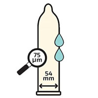 Prezerwatywy Smooth, nawilżane, przezroczyste, z naturalnego lateksu,10szt., Fair Squared