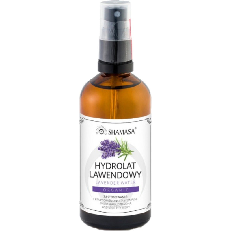 Hydrolat lawendowy ORGANIC, 100 ml, Shamasa