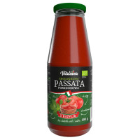 Passata pomidorowa z bazylią, klasyczna, BIO, 680g, VITALIANA