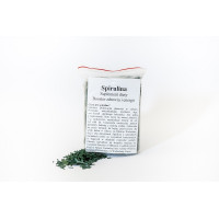 Spirulina crunchy, naturalne źródło witamin, białka i cennych minerałów, 100 g, Moma