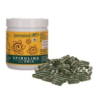 Spirulina z amlą, 500 kapsułek, 250 g, Aurospirul