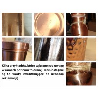 Butelka miedziana na wodę, Paradise, 900 ml, Forrest and Love