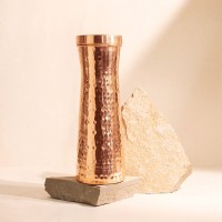 Luksusowa karafka z młotkowanej miedzi, na wodę, Carafe Hammered, 1200 ml, Forrest and Love