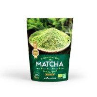 Oryginalna japońska zielona herbata Matcha w proszku, z Uji, ekologiczna, BIO, 50 g, AROMANDISE