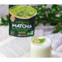 Oryginalna japońska zielona herbata Matcha w proszku, z Uji, ekologiczna, BIO, 50 g, AROMANDISE