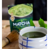 Oryginalna japońska zielona herbata Matcha w proszku, z Uji, ekologiczna, BIO, 50 g, AROMANDISE