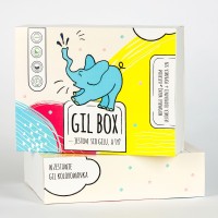 Gil Box zestaw produktów Sio Gilu (sól do kąpieli, olejek do twarzy i ciała, olejek do aromaterapii), Słomiana Pracownia