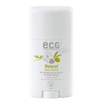 Naturalny dezodorant w sztyfcie z liściem oliwnym i malwą, wegański, ECOCERT, 50 ml, Eco Cosmetics