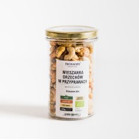 Mieszanka orzechów w przyprawach, ekologiczna, BIO, Fairtrade, 250g, Biossom