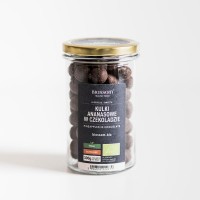 BIO Kulki ananasowe w czekoladzie, ekologiczne, 300g, Biossom