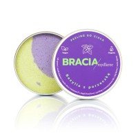 Bazylia z porzeczką, naturalny peeling solny do ciała, 200g, Bracia Mydlarze