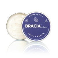 Kokos z wanilią, naturalny peeling solny do ciała, 200g, Bracia Mydlarze