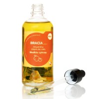 Naturalny olejek do ciała i masażu, Słodkie cytrusy, odżywczy, wegański, 100ml, Bracia Mydlarze