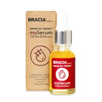 Naturalne serum olejowe do twarzy, mySerum Shake&Shine, rozświetlające, na przebarwienia, z witaminą C, 15ml, Bracia Mydlarze