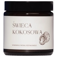 Świeca kokosowa, 120 ml, Mglife