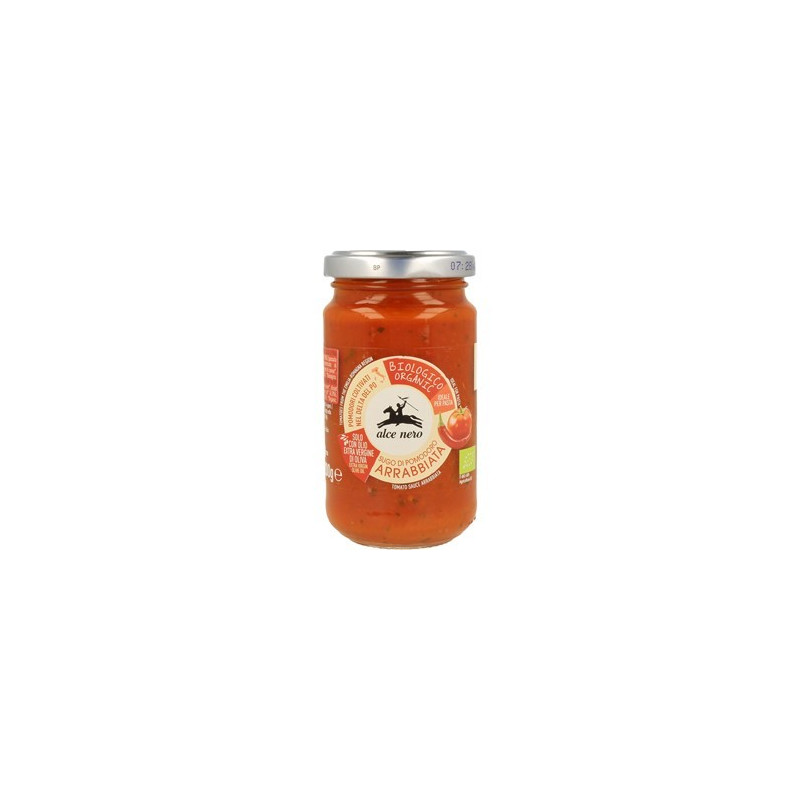 SOS POMIDOROWY ARRABIATA, BIO, 350 g, ALCE NERO